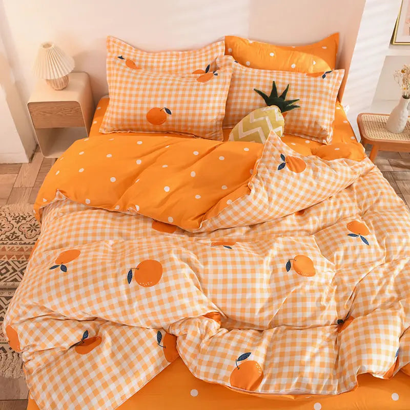 cute printed graphic duvet sets