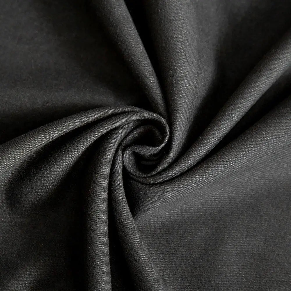 pure black duvet set