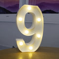 alphabet led light lamp (plus hearts + numbers + symbols)