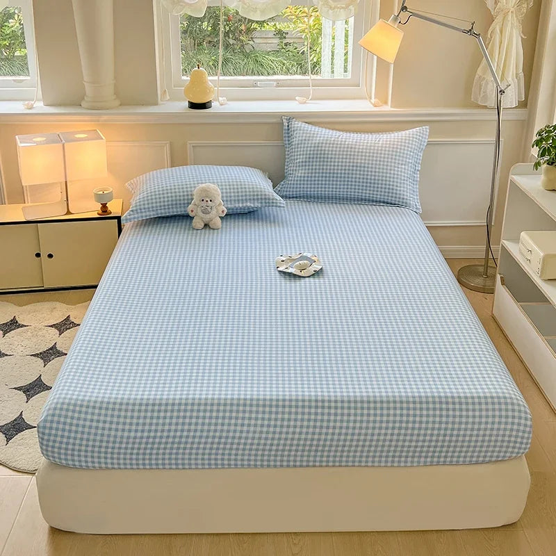 gingham fitted sheets