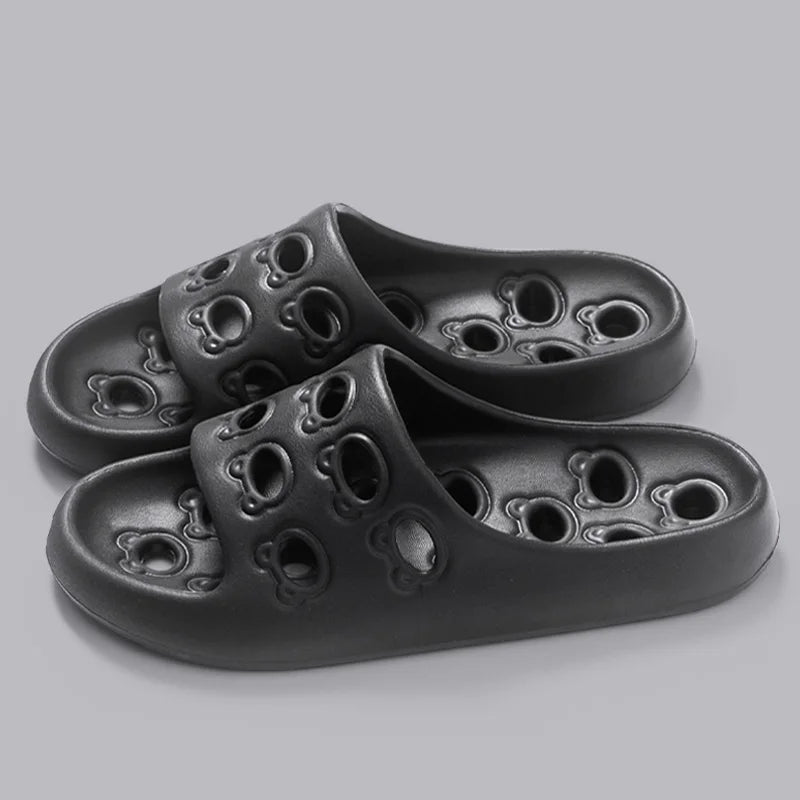 pastel cutout shower slides