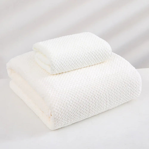 basic small waffle towel