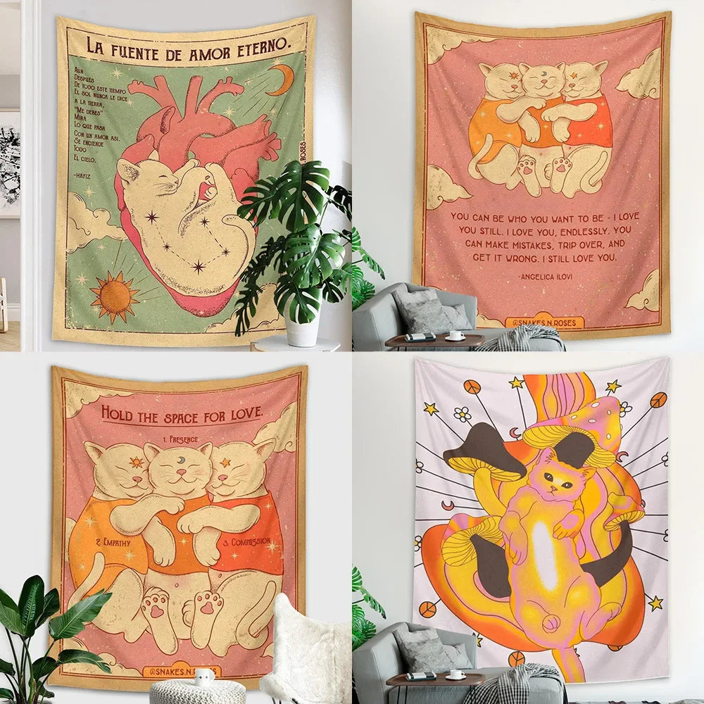 cat torot tapestry