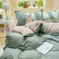 double colored duvet sets