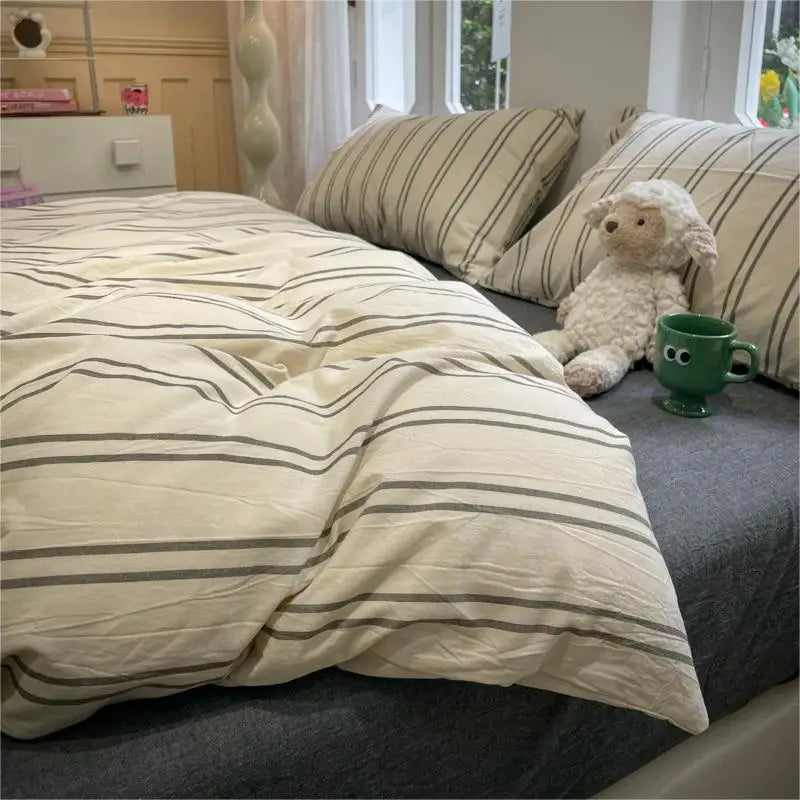 stripe style duvet cover