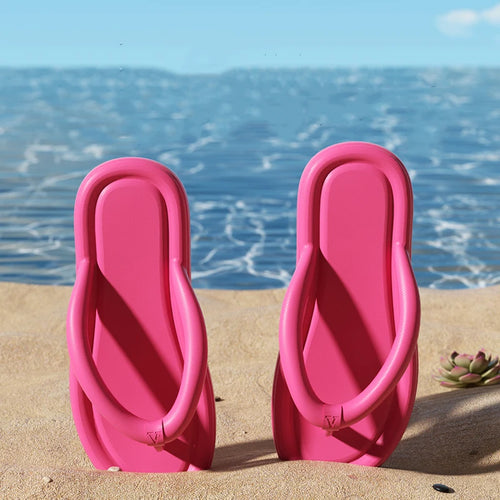 candy shower flip flops