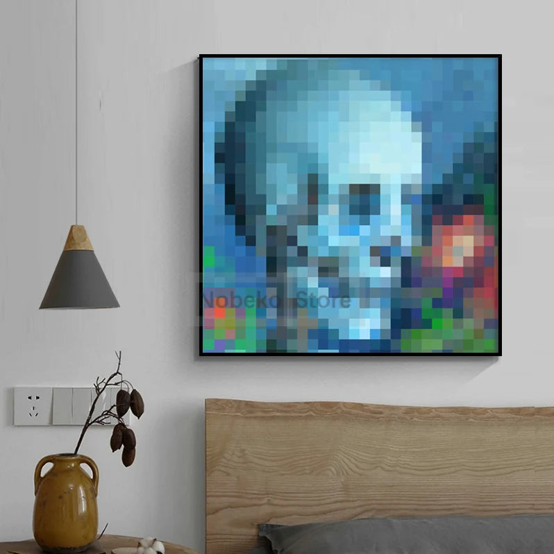 MC pixel paintings