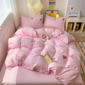 yarn hearts bedding