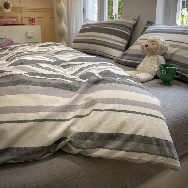 stripe style duvet cover