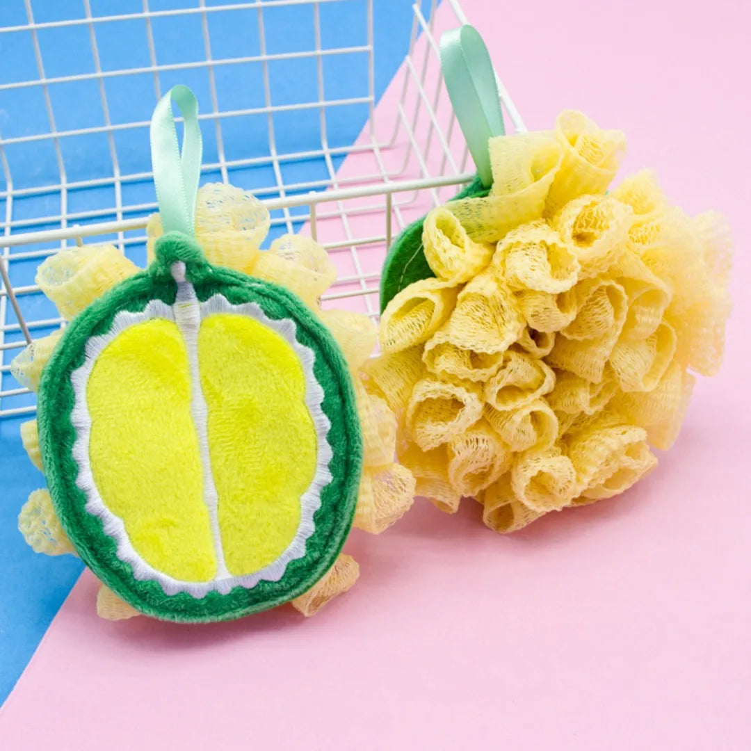 fruit and veggie loofah