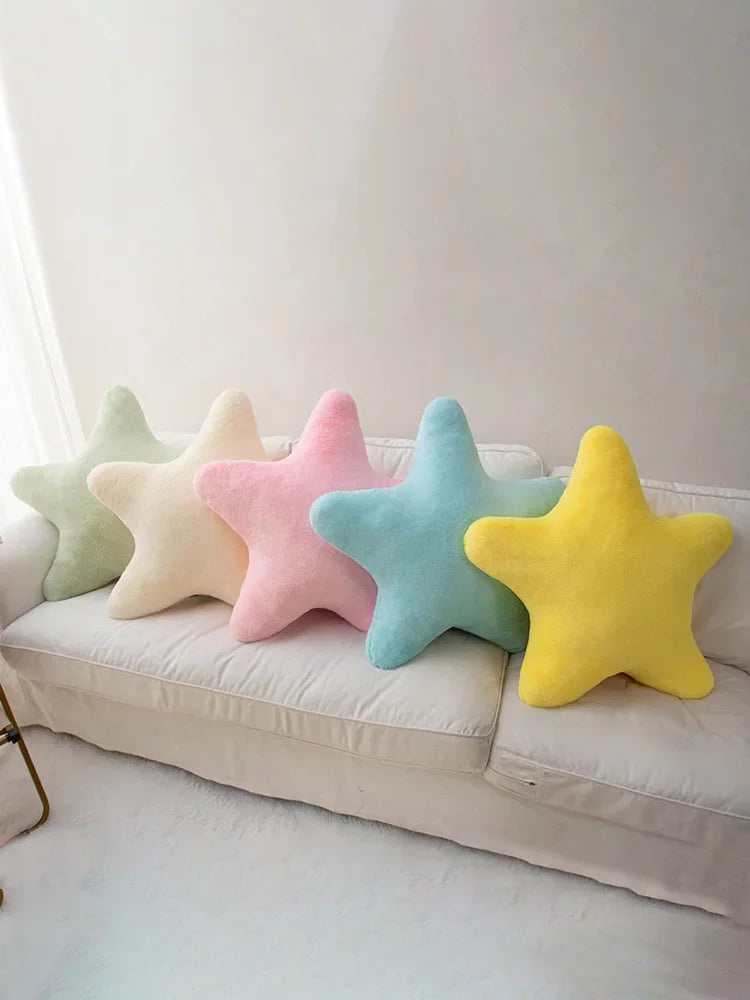 plush star pillow