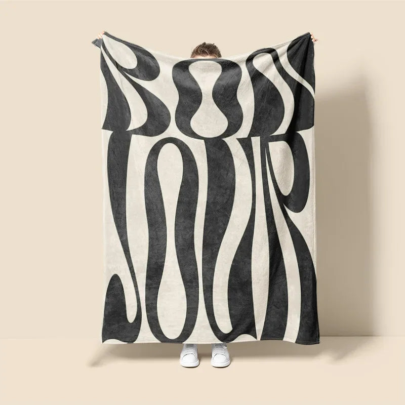 graffiti design blanket