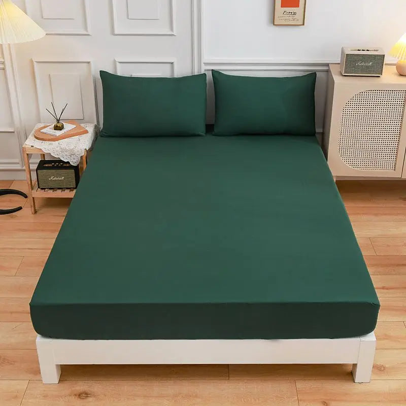 more color solid fitted sheet