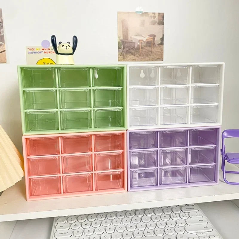 colorful small grid organizers