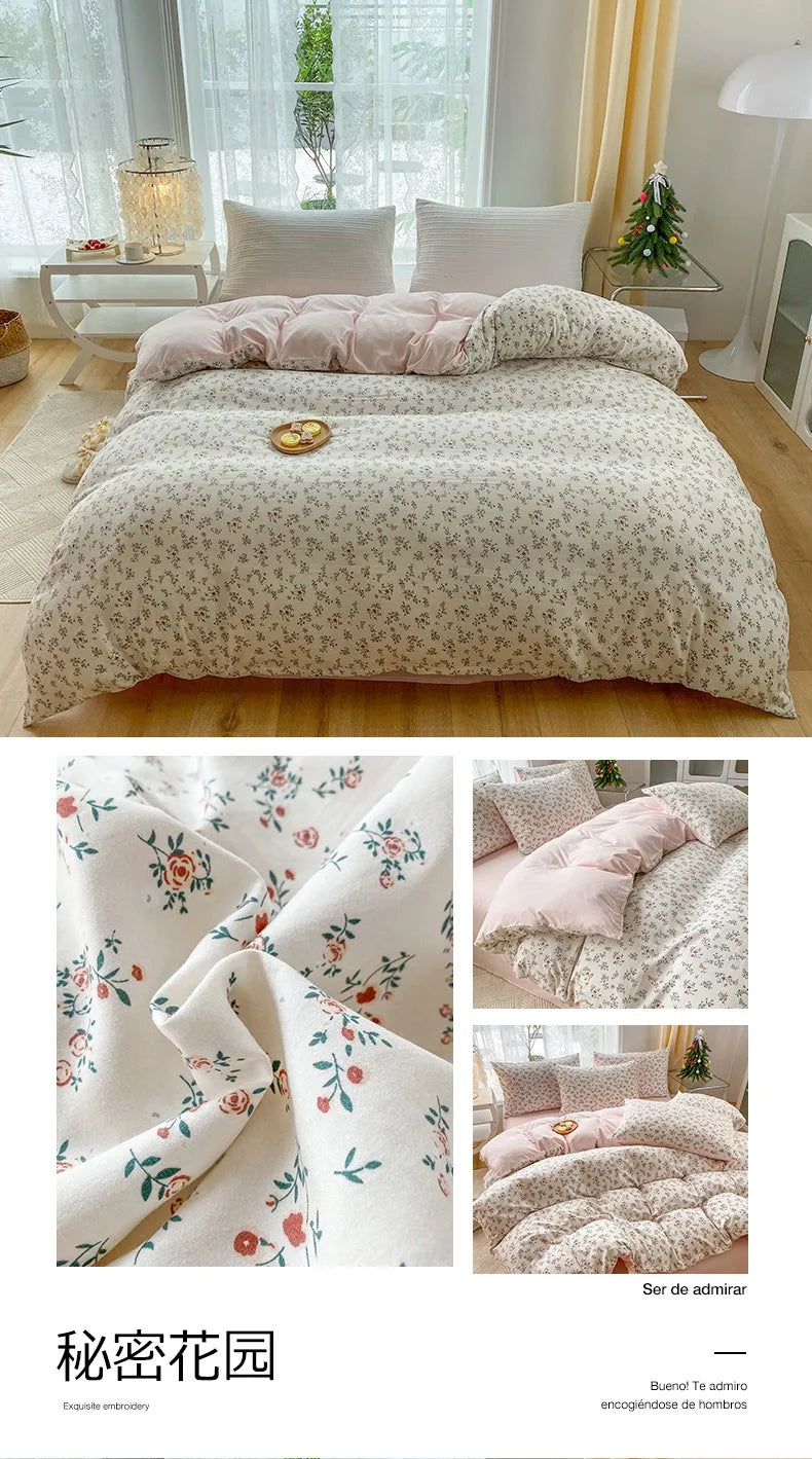 fun florals duvet sets