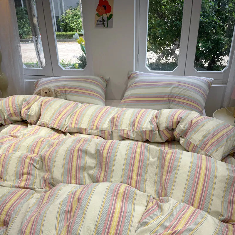 stripe style duvet cover