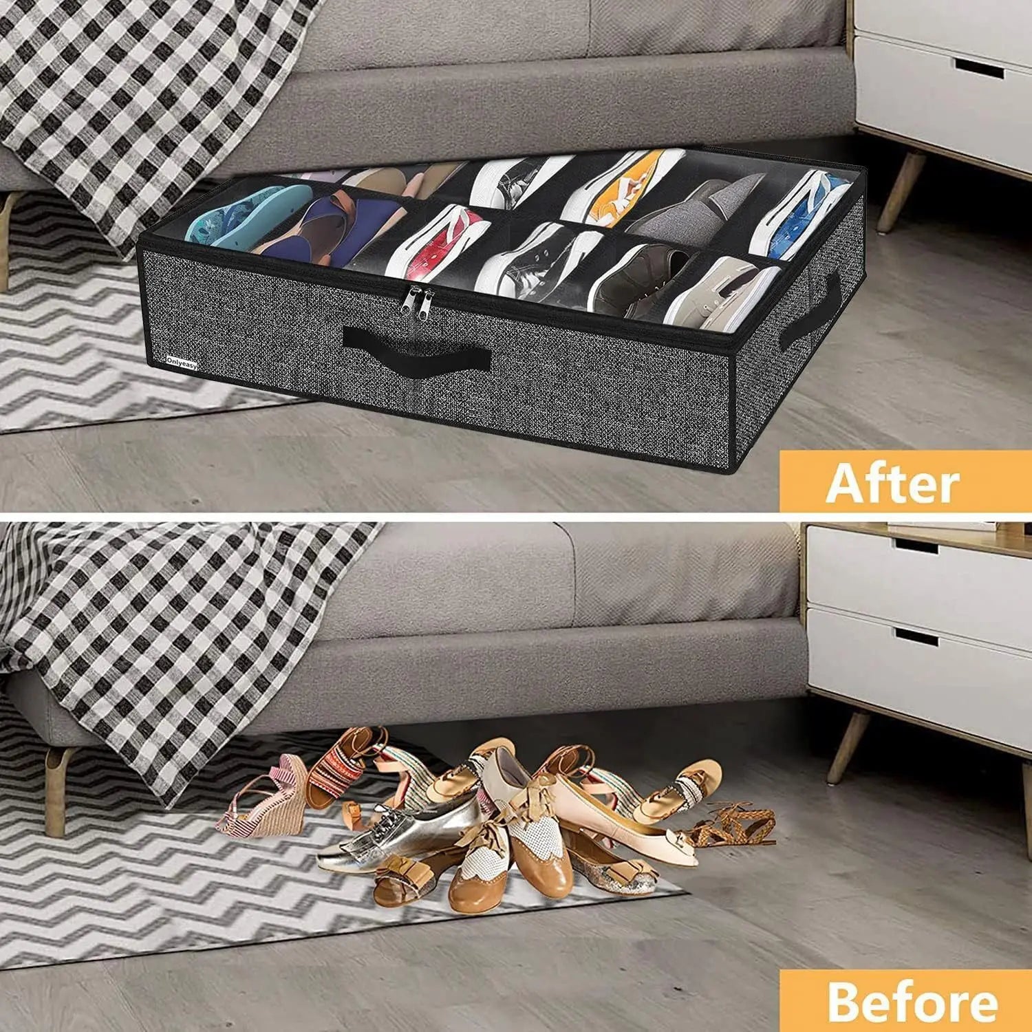 underbed/drawer storage organizers