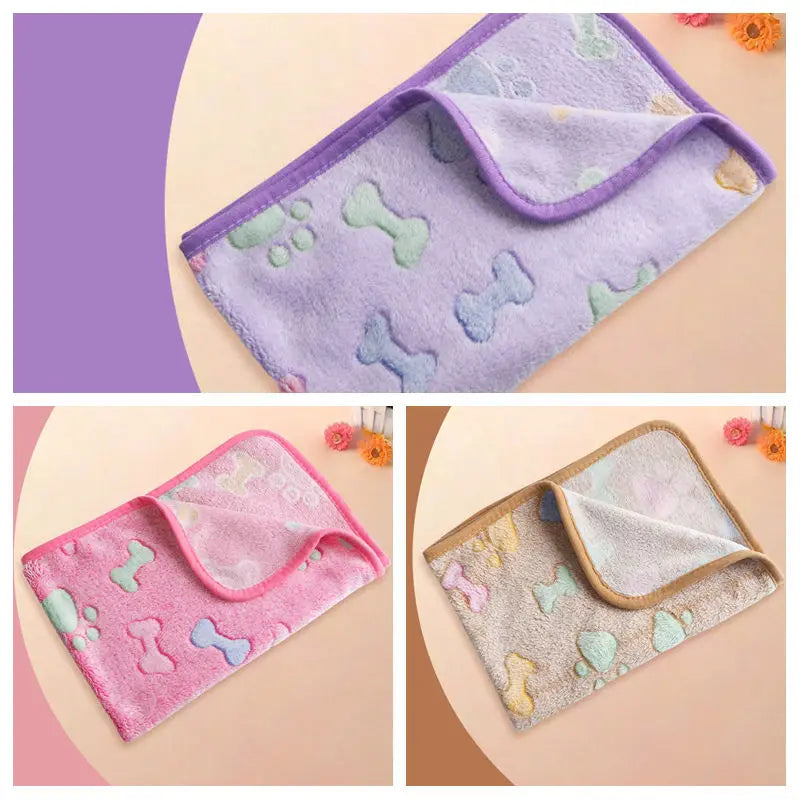 random patterned extra soft towels blind box