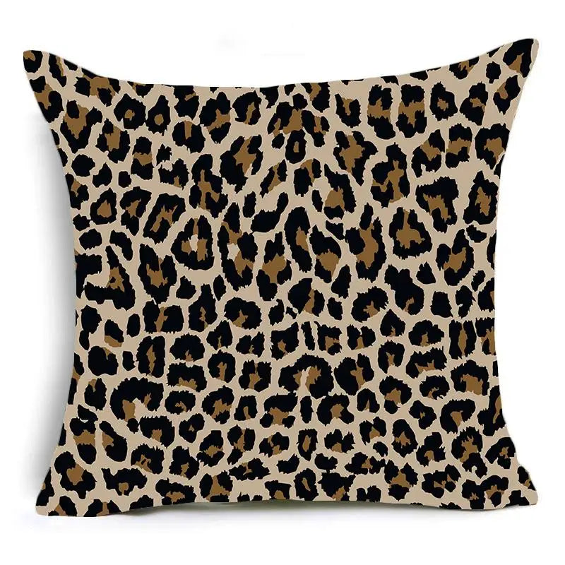 animal print throw pillow covers