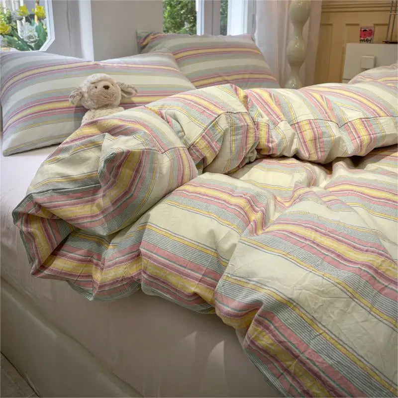 stripe style duvet cover