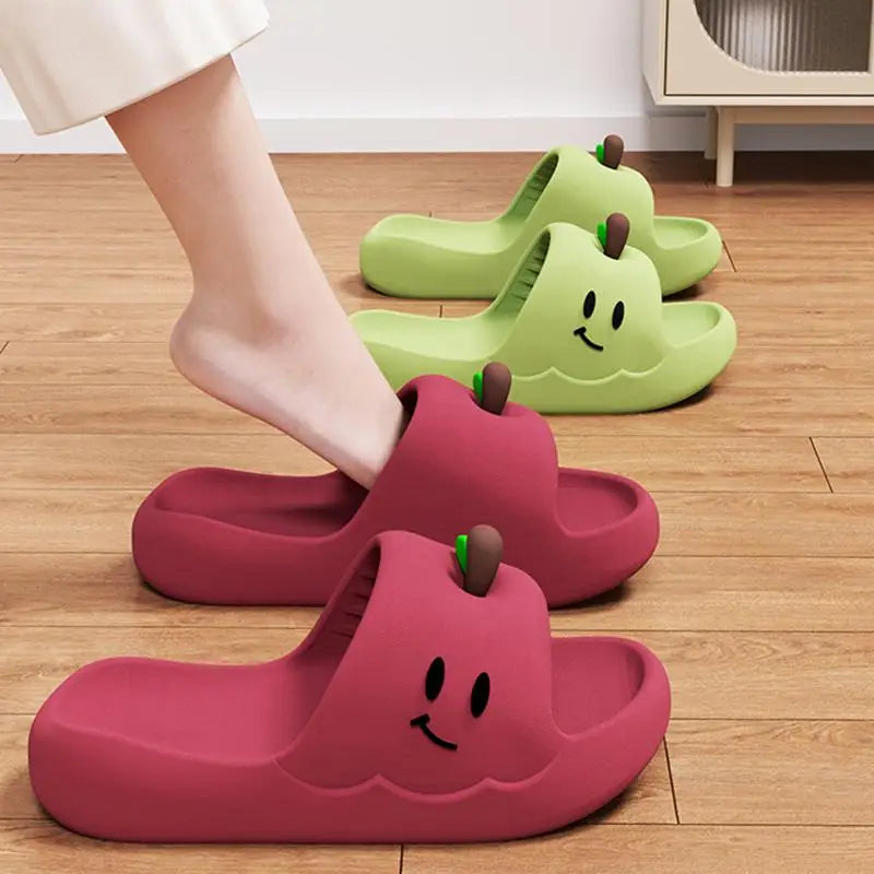 apple house/shower shoes