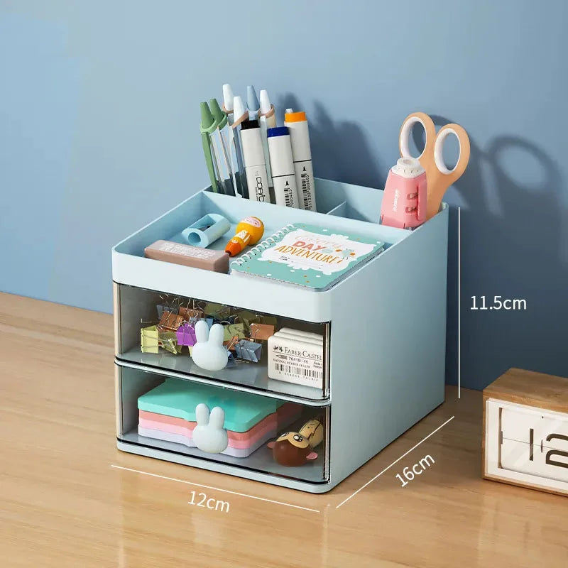 clear desktop drawer organizer