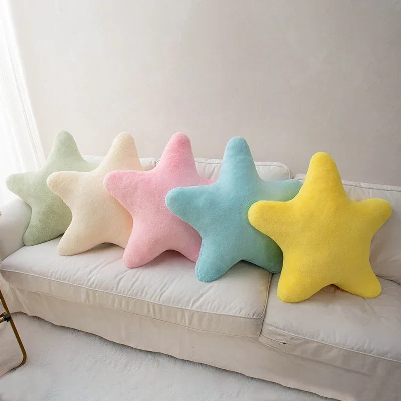 plush star pillow