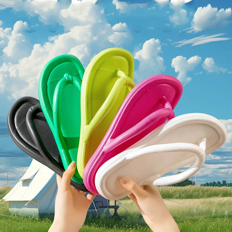 candy shower flip flops