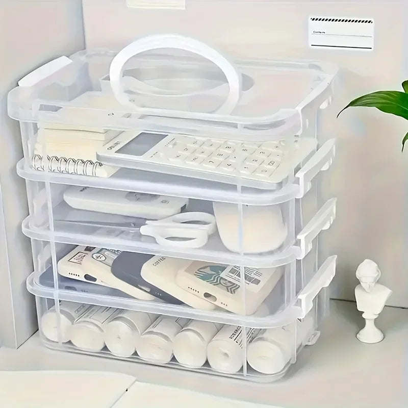 4-tier storage box