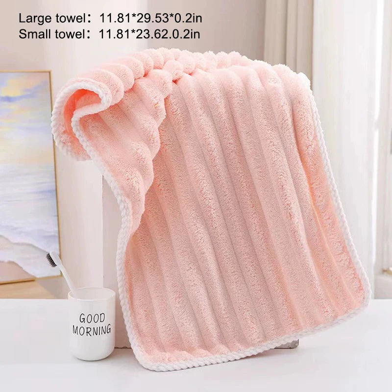 plush thick towels