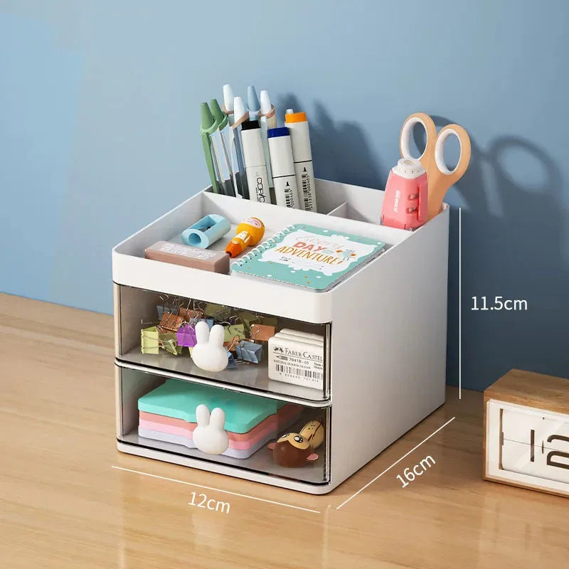 clear desktop drawer organizer