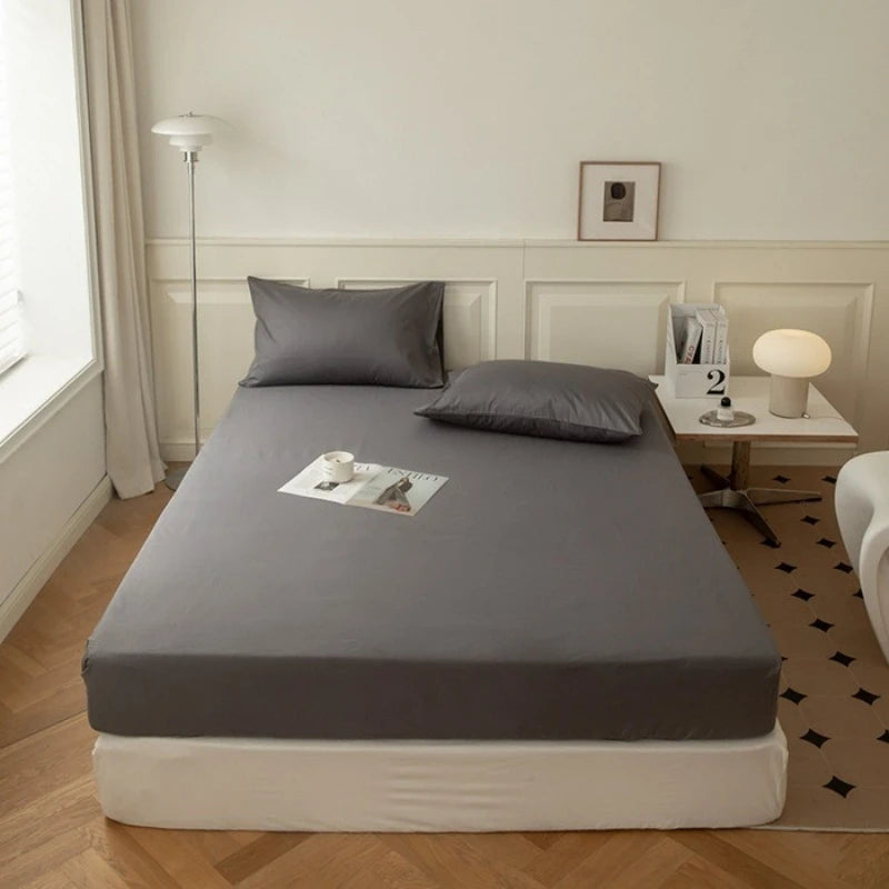 more color solid fitted sheet