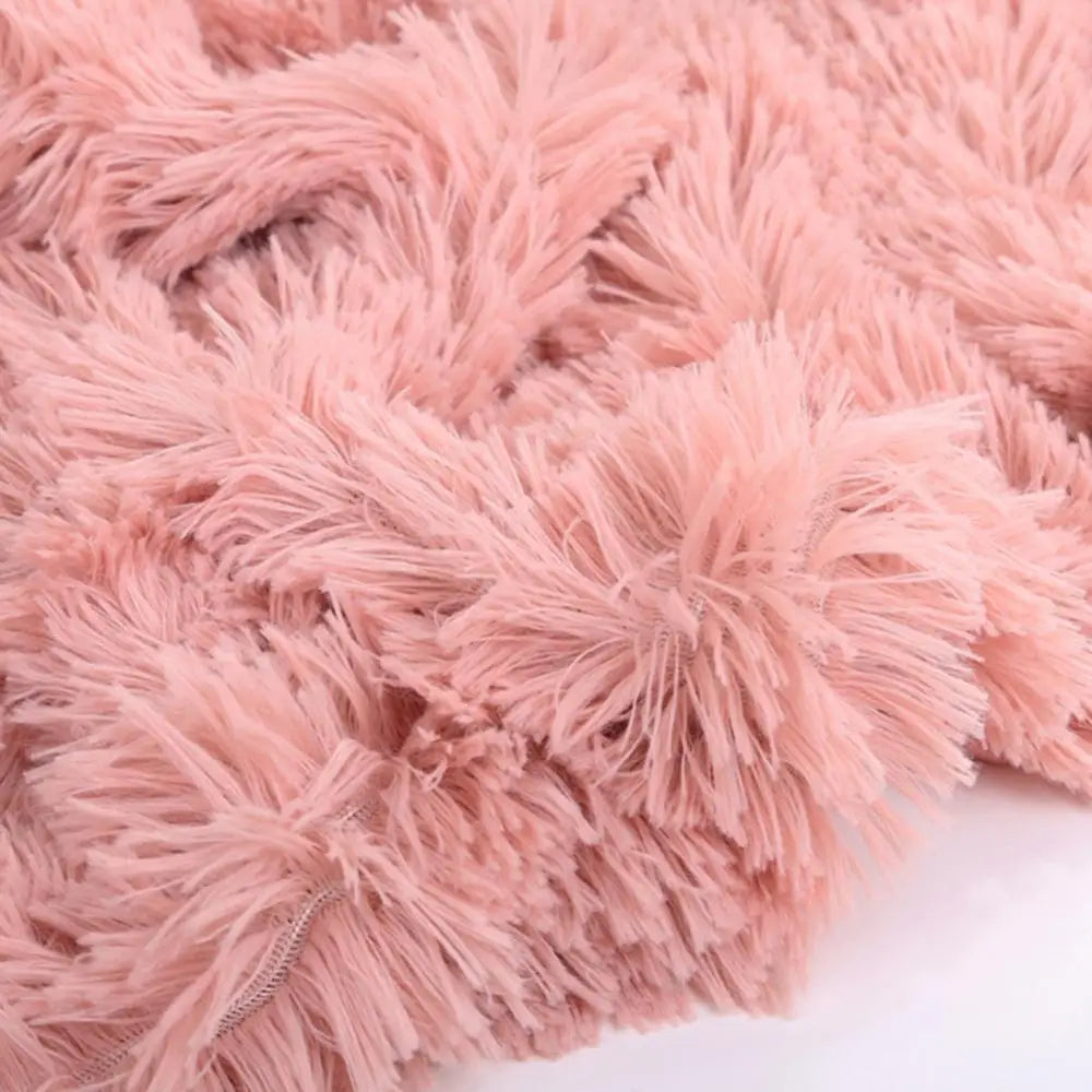 shaggy fluffy blanket