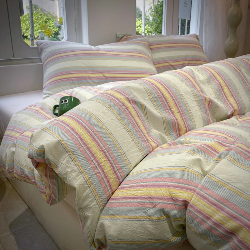 stripe style duvet cover