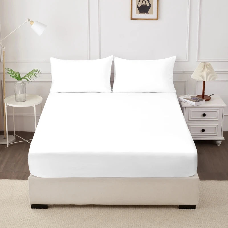 more color solid fitted sheet