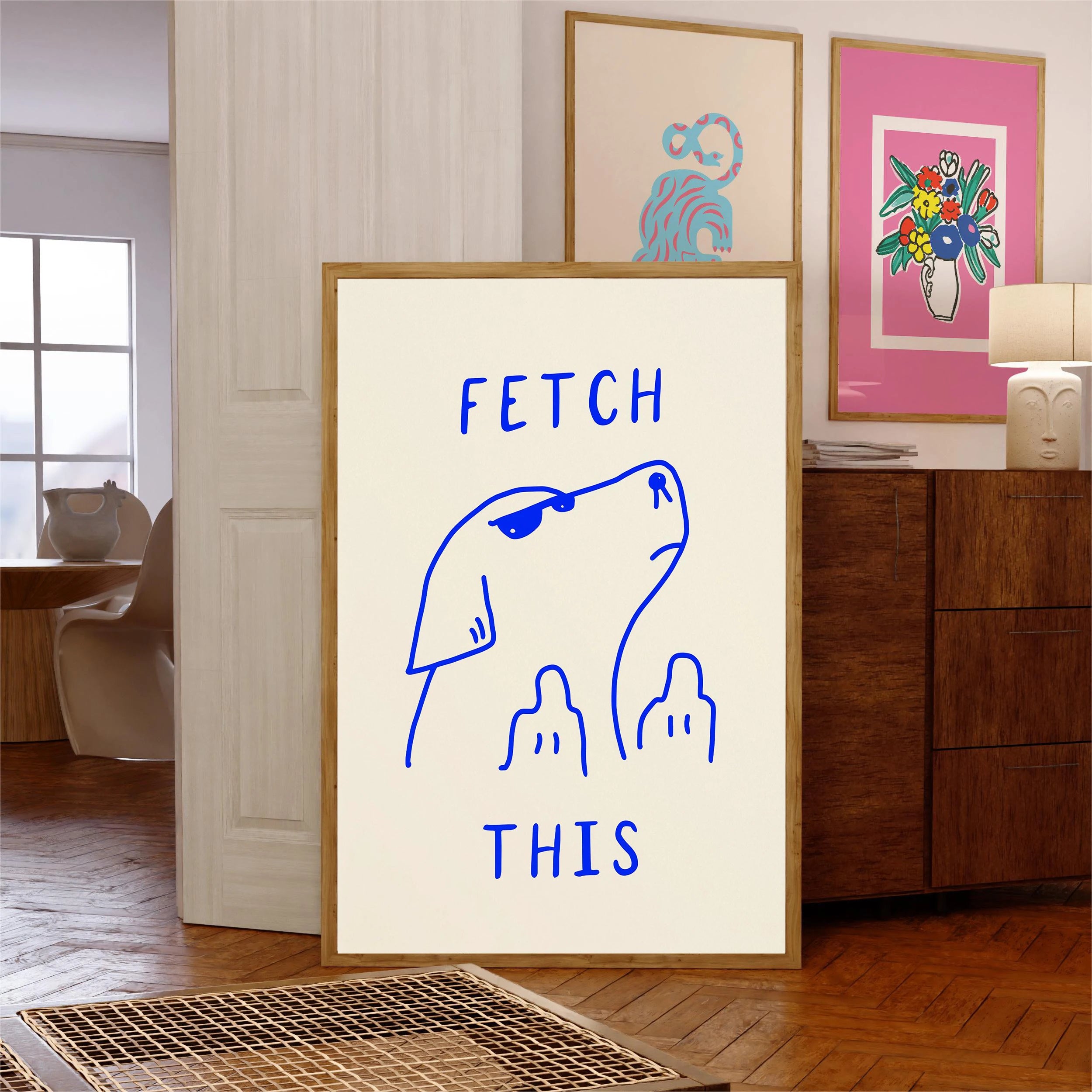 bright colorful posters and prints -  28 variants!