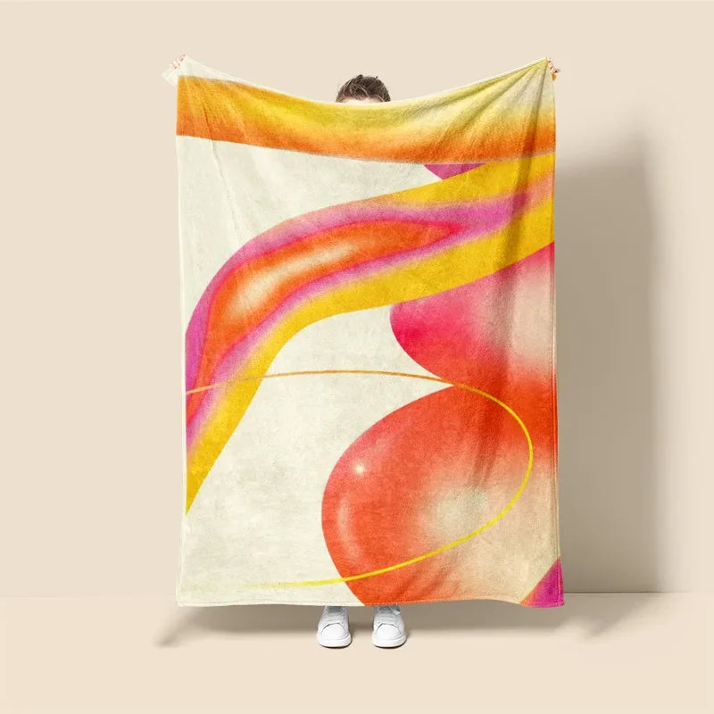 graffiti design blanket