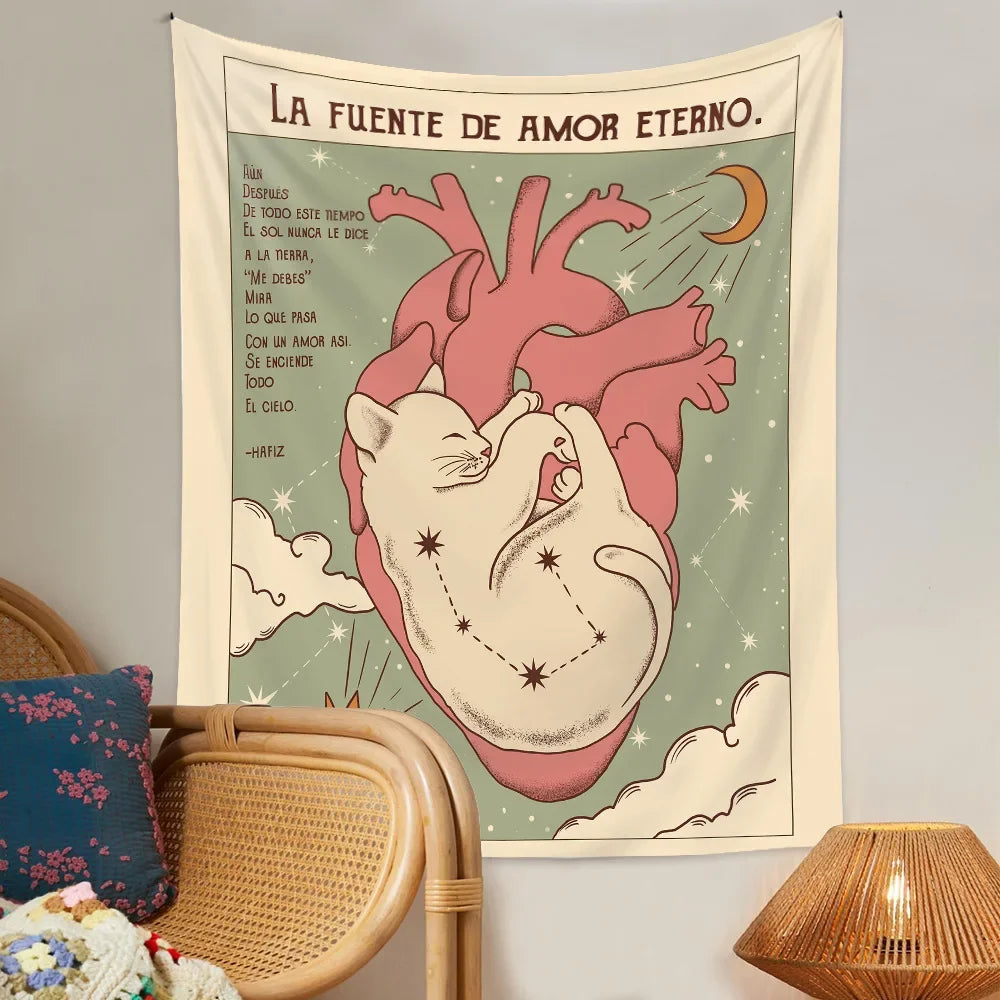 cat torot tapestry
