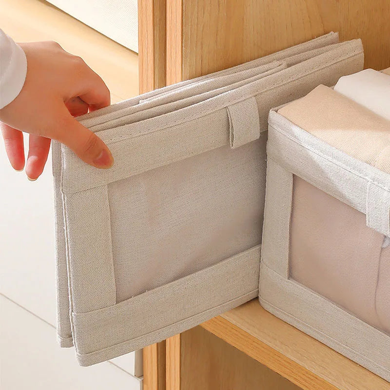 clean storage drawers