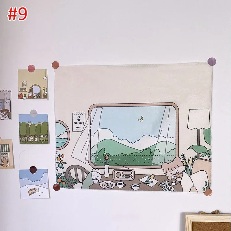 kawaii wall hangings