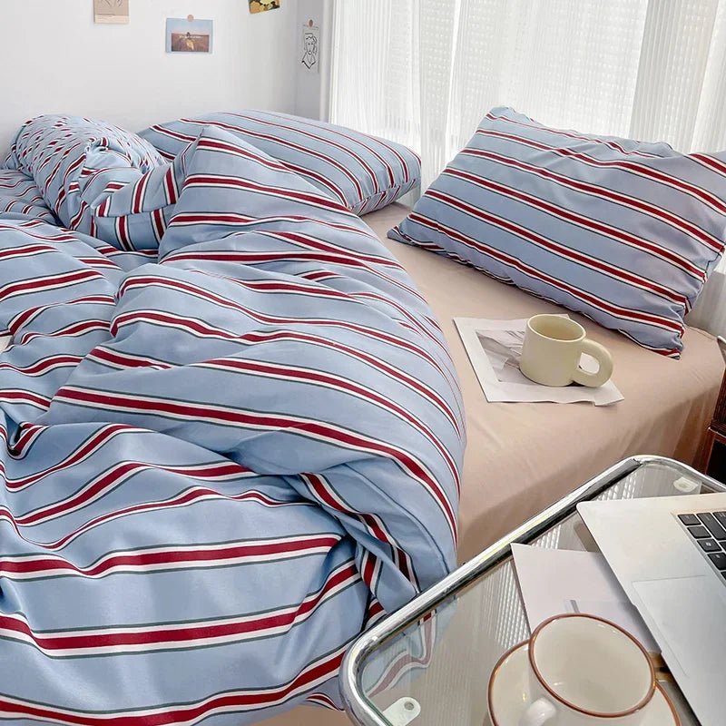stripey stripes duvet set - 4p
