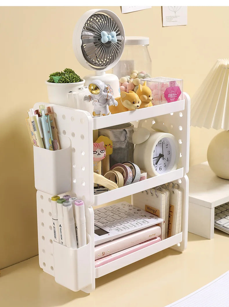 hole board desktop organizer