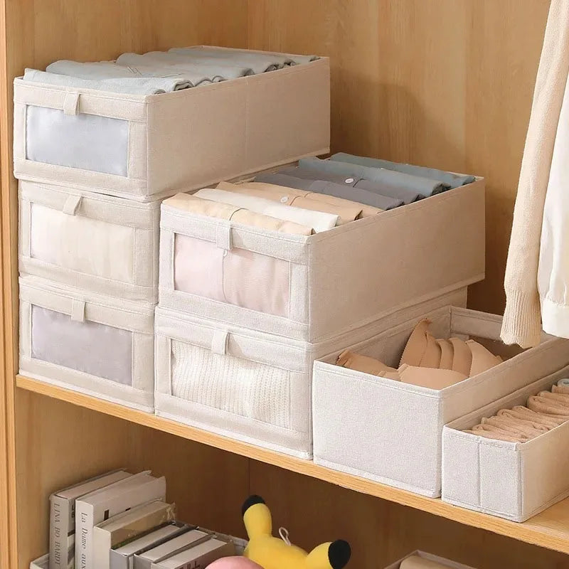 clean storage drawers