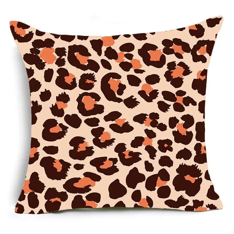 animal print throw pillow covers