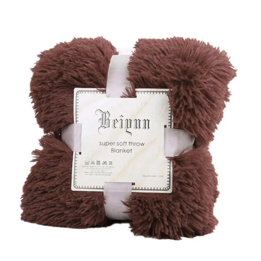 shaggy fluffy blanket