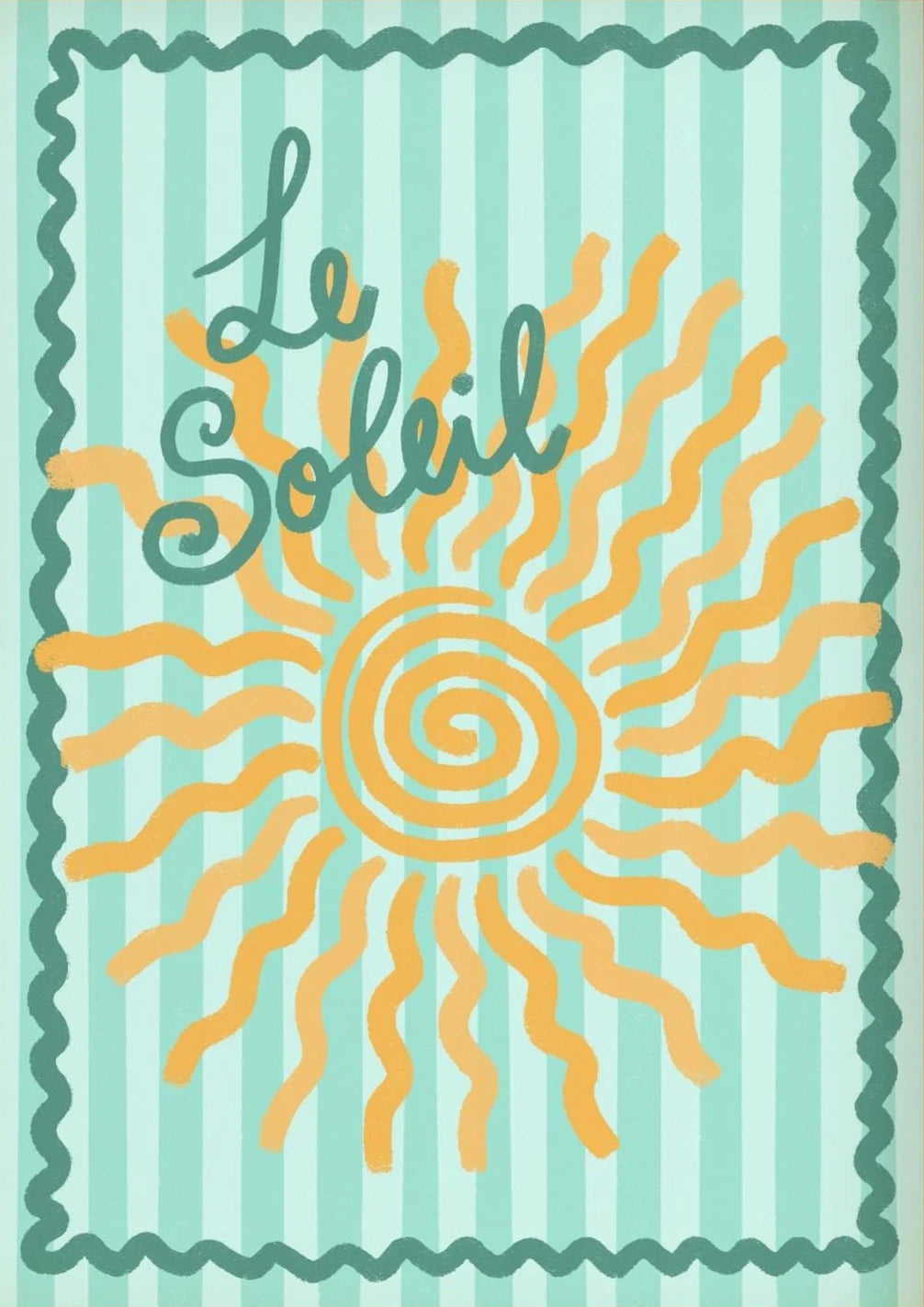 tropical beach print posters