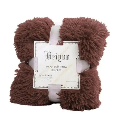 shaggy fluffy blanket