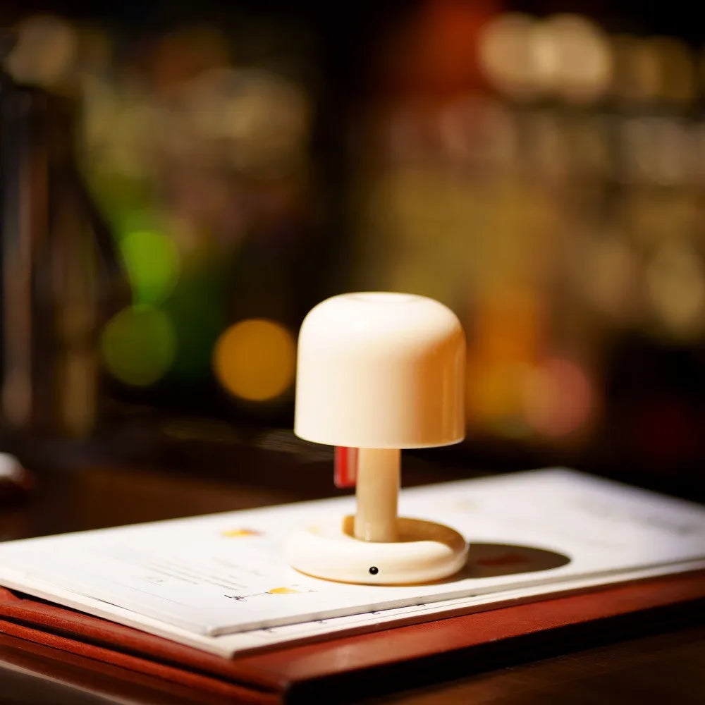 mini sunset mushroom lamp