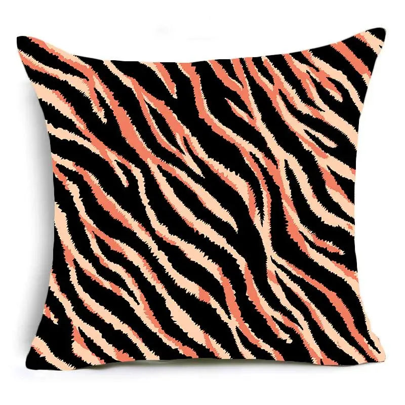 animal print throw pillow covers