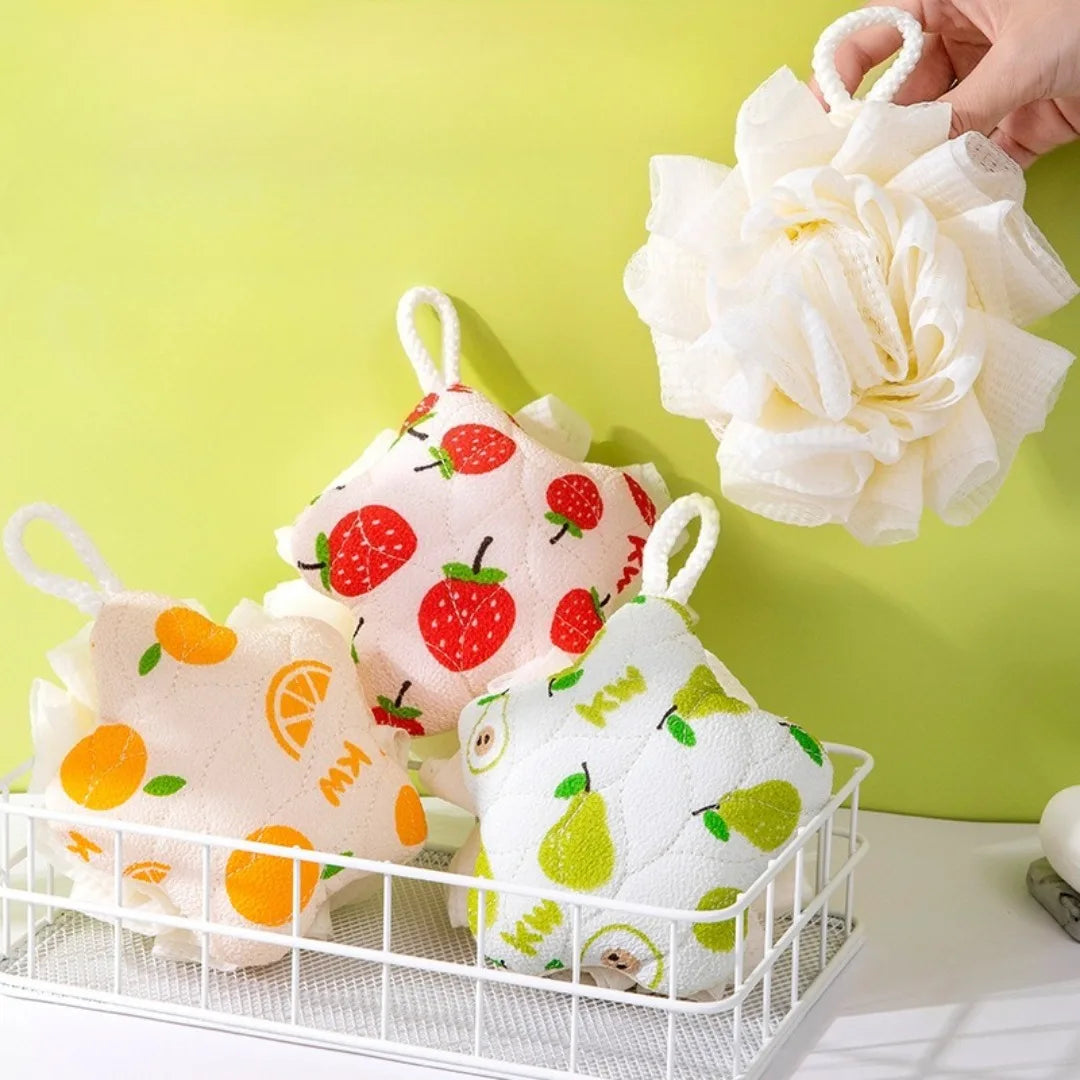 fruit and veggie loofah